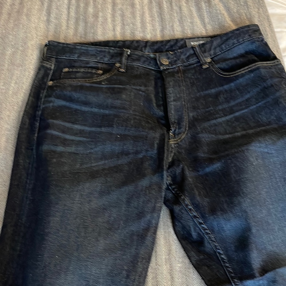 Bonobos - Summerweight jeans in dark wash 38in waist 34in inseam